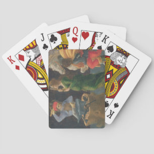 Jeu De Cartes Le Miracle de St. Eligius, panneau de la prédelle 