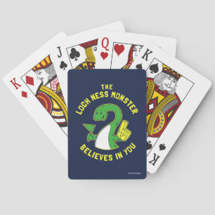 Jeu De Cartes Le Monstre Loch Ness Croit En Vous