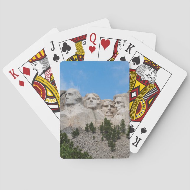 Jeu De Cartes Le Mont Rushmore au printemps (dos)