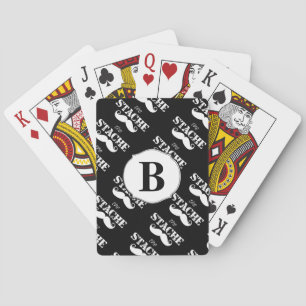 Jeu De Cartes Le Motif de la moustache Stache