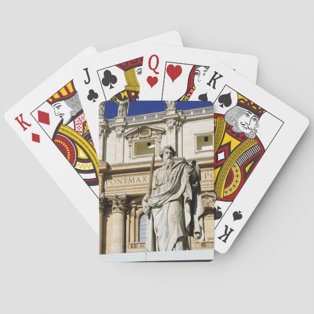 Jeu De Cartes Le musée du Vatican (dos)