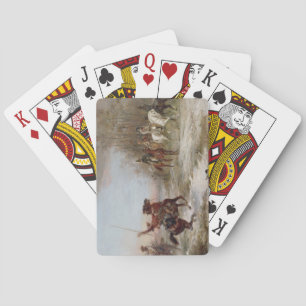 Jeu De Cartes Le Péril de Napoléon à Brienne-le-Château, v.1891 