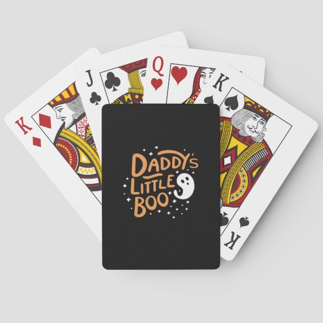 Jeu De Cartes Le petit garçon de papa, Happy Halloween (dos)