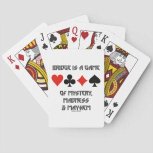 Jeu De Cartes Le pont est un jeu de folie et de mutilation de