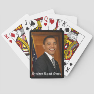 Jeu De Cartes Le Président Barack Obama joue aux cartes