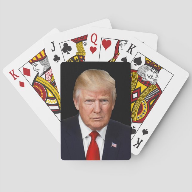 Jeu De Cartes Le président Donald Trump (dos)