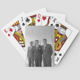 Jeu De Cartes Le président John Kennedy et les frères American C