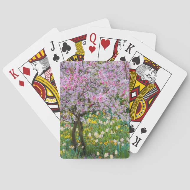 Jeu De Cartes Le printemps dans le jardin de Claude Monet (dos)