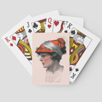Jeu De Cartes Le profil de la femme