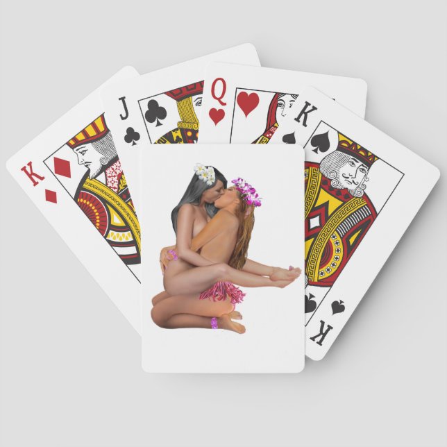 JEU DE CARTES LE RESTREINTE KISS (dos)