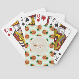 Jeu De Cartes Le rétro ananas brun et en bon état modèle le