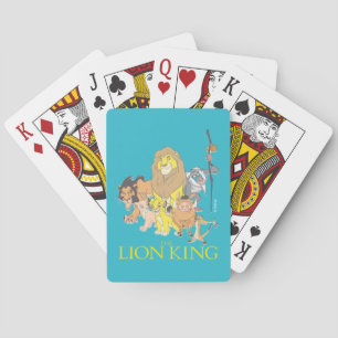 Jeu De Cartes Le Roi Lion   Titre et caractères Jouer des cartes