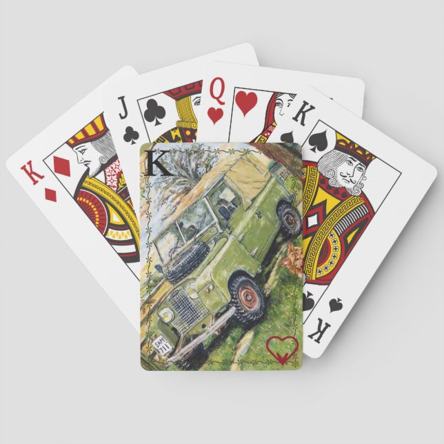 Jeu De Cartes Le Roi Of Hearts (dos)