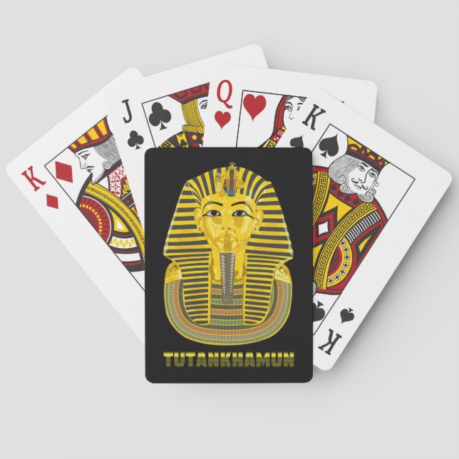 Jeu De Cartes Le roi Toutankhamon (dos)
