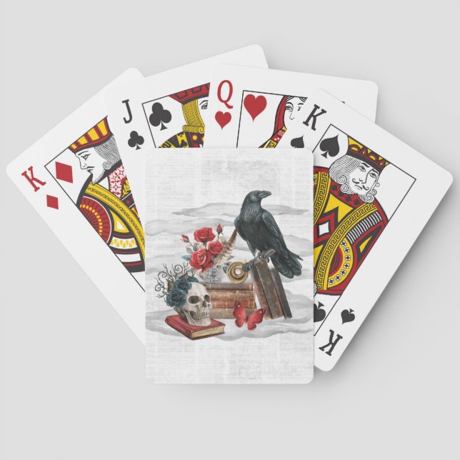 Jeu De Cartes Le royaume des corbeaux (dos)