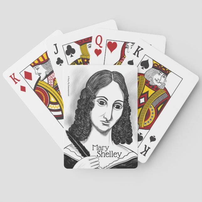Jeu De Cartes Le Sang Sur La Lune| Mary Shelley (dos)