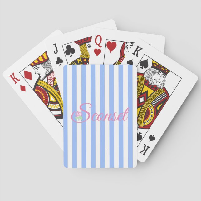 Jeu De Cartes Le Sconset/Nantucket (dos)