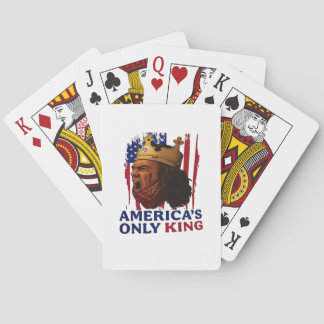 Jeu De Cartes Le seul roi d'Amérique