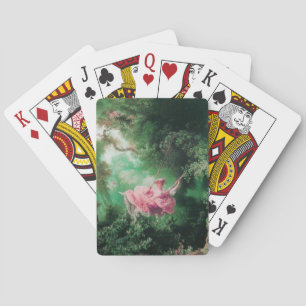 Jeu De Cartes LE SWING, vert rose