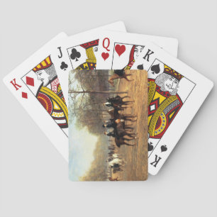 Jeu De Cartes Le tour de matin, rangée putréfiée, Hyde Park,