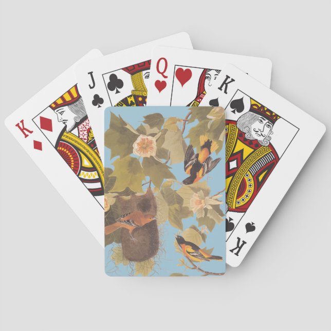Jeu De Cartes Le trio oriental Baltimore d'Audubon (dos)