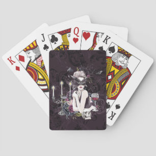 Jeu De Cartes Le Vampiress   Moody Gothic Vampy Glam Pale Peau