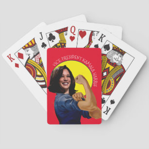 Jeu De Cartes Le vice-président Kamala Harris en tant que Rosie