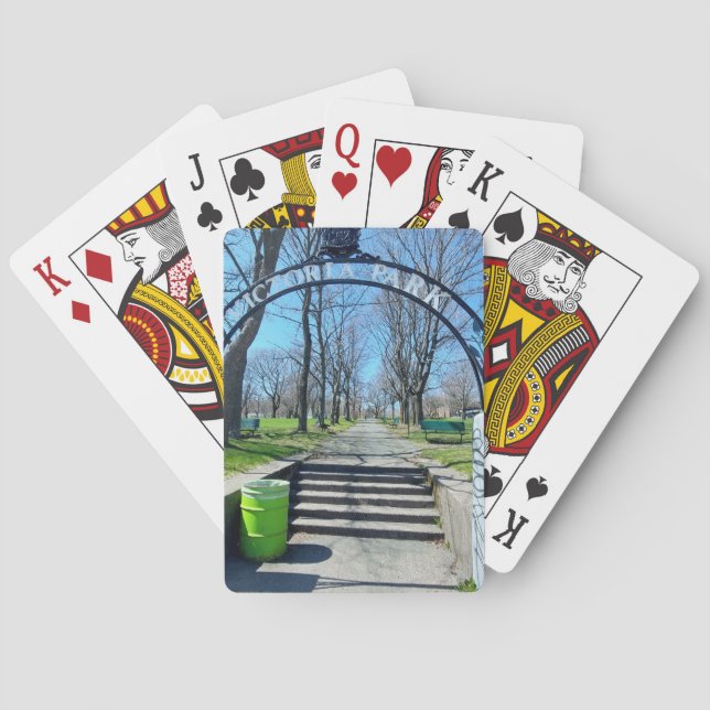 Jeu De Cartes Le Victoria Park (dos)