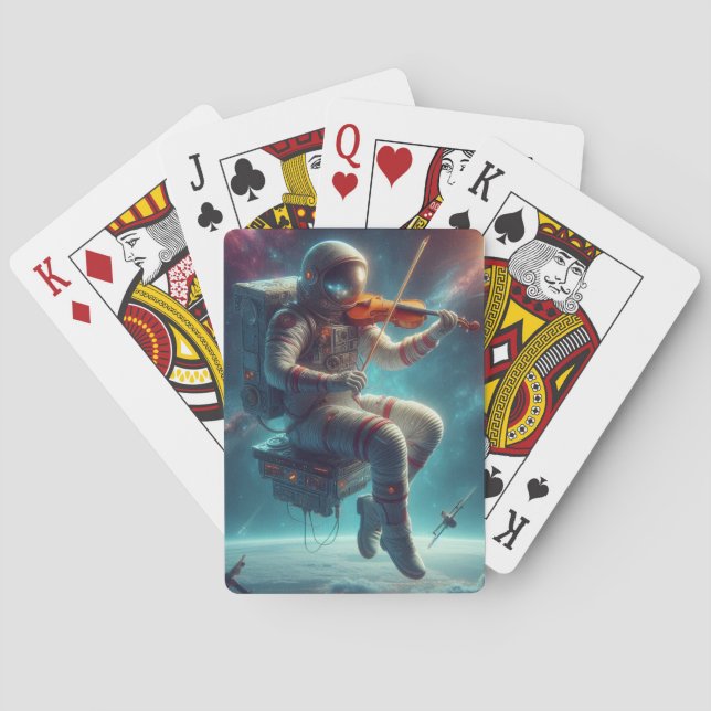 Jeu De Cartes Le violoniste cosmique (dos)