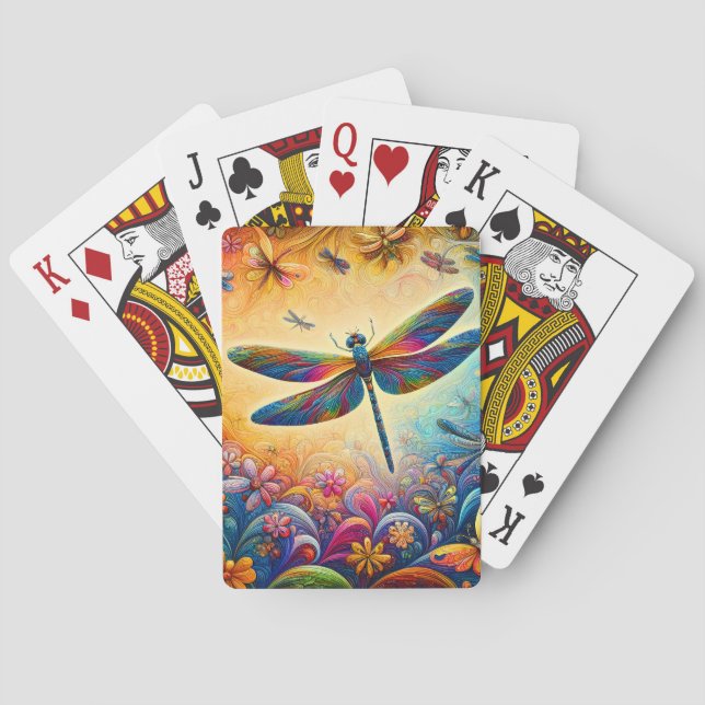 Jeu De Cartes Le voyage de la libellule (dos)