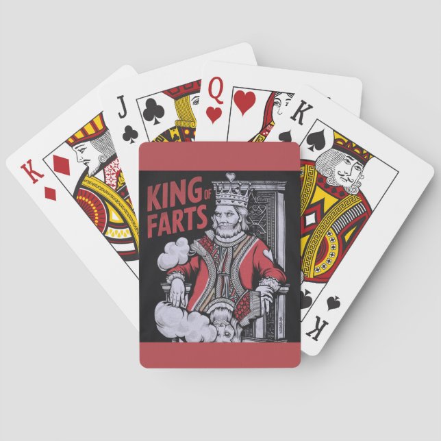 Jeu De Cartes Le vrai roi des arts (dos)