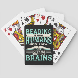 Jeu De Cartes Lecteur Lecture Cadeau Nouveau Cerveau