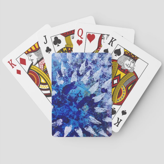 Jeu De Cartes Lecture de cartes dans Skyburst Design (dos)