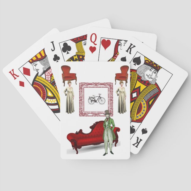 Jeu De Cartes Lecture du pont de carte (dos)