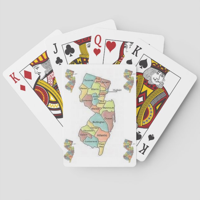 Jeu De Cartes Lecture du pont de carte (dos)