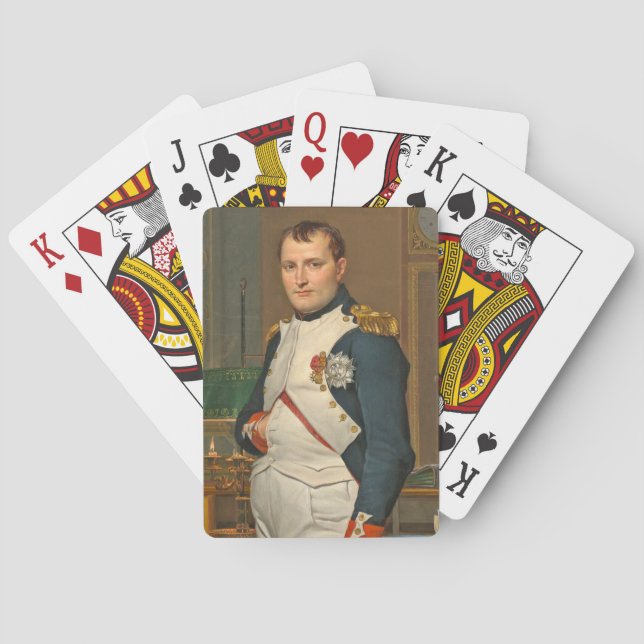 Jeu De Cartes L'empereur Napoléon dans son étude aux Tuileries (dos)