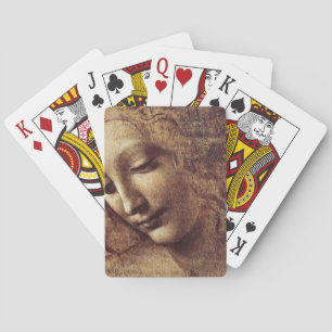 Jeu De Cartes Leonardo Da Vinci - Chef D'Une Jeune Femme