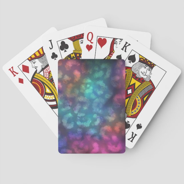 Jeu De Cartes Leopard Peinture série Design 6 (dos)