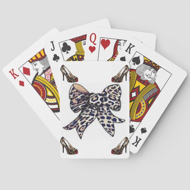 Jeu De Cartes Léopard Playing Card Deck (dos)