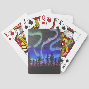 Jeu De Cartes Les aurores boréales Jouer aux cartes