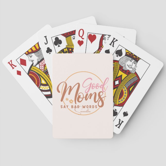Jeu De Cartes Les Bonnes Mères Disent De Mauvaises Paroles (dos)