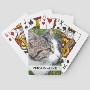Jeu De Cartes Les cartes de jeu faites sur commande de photo
