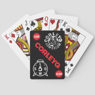 Jeu De Cartes Les cartes de jeu - le "bas et ralentissent" la