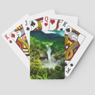 Jeu De Cartes Les cascades   San Rafael Falls, Equateur