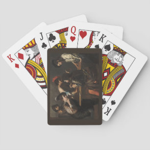 Jeu De Cartes Les Cheats, Les Soldats Mercenaires Jouant Des Car