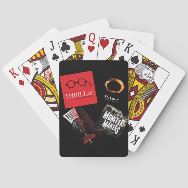 Jeu De Cartes Les comédies musicales de Stephen Jouent aux carte (dos)