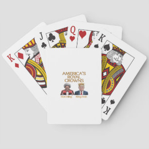 Jeu De Cartes Les Couronnes d'Amérique et graphique de don
