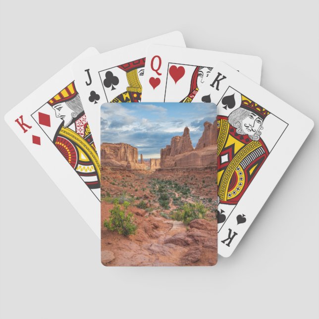 Jeu De Cartes Les déserts | Parc national des Arches, Utah (dos)