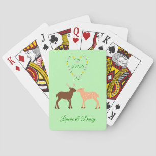 Jeu De Cartes Les Deux et Daisy Heart Custom