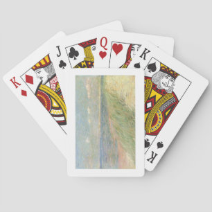 Jeu De Cartes Les Dunes du Zwin, Knokke, 1887 (huile sur toile)